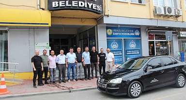 Başkan Gündoğdu, Esnaf Odası Başkanı Ve Yönetimini Misafir Etti