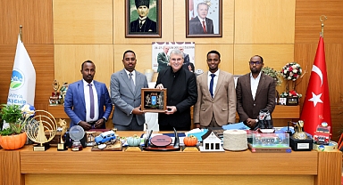 Başkan Yüce’den İş Birliği Mesajı; “Modern Dünyanın Gelişmiş Şehirleri Olma Yolunda Birlikte Çalışacağız”