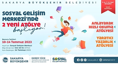 Büyükşehir Sgm'de İki Yeni Atölyede Daha Kayıtlar Başladı