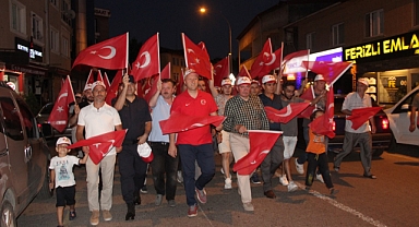 Ferizli, 15 Temmuz Demokrasi ve Milli Birlik Günü'nü Coşkuyla Kutladı