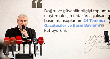 Yüce Basın Bayramı'nda Gazetecilerle Bir Arada: