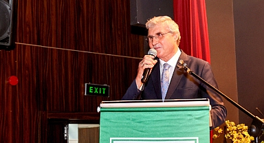 Yüce Türk Halk Müziği konserinde konuştu: