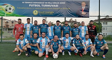 15 Temmuz Demokrasi Ve Milli Birlik Günü Anısına Futbol Turnuvası Başladı