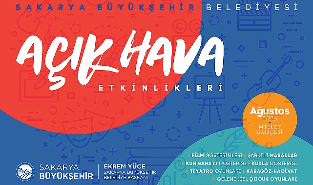 Büyükşehir Açık Hava Etkinlikleri Başlıyor