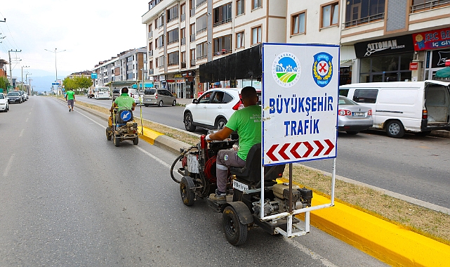 Hendek’in Ulaşımı Yeni Renkleriyle Artık Daha Güvenli