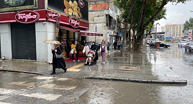 Kavurucu Sıcaklar Yerini Yağışa Bıraktı