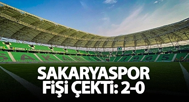 Sakaryaspor Fişi Çekti: 2-0