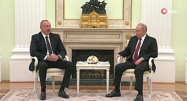 Aliyev, Putin İle Görüştü