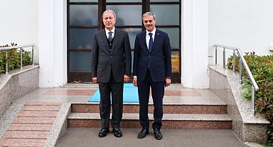 Başkan Alemdar, Hulusi Akar’ı ağırladı