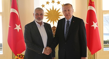 Erdoğan, Hamas Siyasi Büro Başkanı İle Görüştü