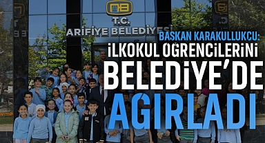 Başkan Karakullukçu, İlkokul Öğrencilerini Belediye’de Ağırladı