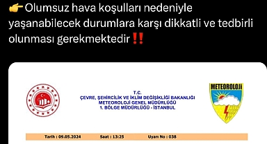 Sakarya Valiliğinden Uyarı!