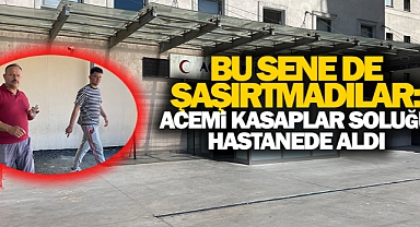 Bu Sene De Şaşırtmadılar: Acemi Kasaplar Soluğu Hastanede Aldı