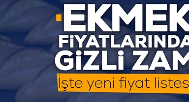 Sakarya’da Ekmek Fiyatlarına Gizli Zam
