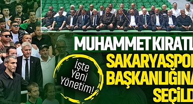Muhammet Kıratlı Sakaryaspor Başkanlığına Seçildi: İşte Yeni Yönetim!