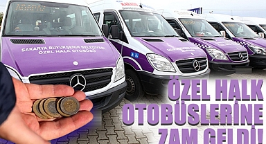 Özel Halk Otobüslerine Zam Geldi!