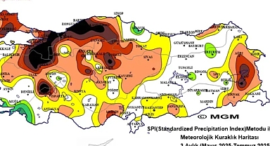 Sakarya'da Kuraklık Kategorisi Değişikliği