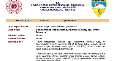 Sakarya Valiliğinden Rüzgar Ve Fırtına Uyarısı!