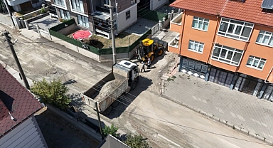 Sultan Sokak'ta Altyapı Ve Asfalt Çalışmaları Tam Gaz