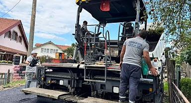 Meşeli Mahallesi'nde Asfalt Çalışmaları Sürüyor