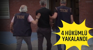Sakarya’da FETÖ Operasyonu: 4 Hükümlü Yakalandı