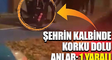 Çark Caddesi'nde Bıçaklı Kavga: 1 Yaralı