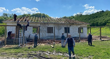 İmeceyle İhya Edilen Atıl Okul Mahallenin Yeni Toplanma Alanı Oldu