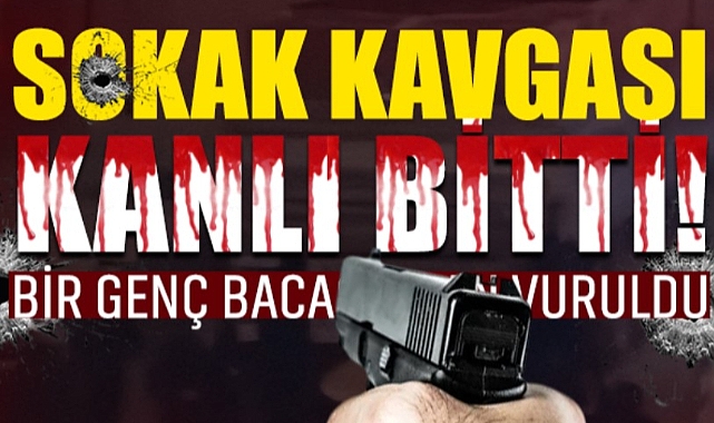 Sokak Kavgası Kanlı Bitti: Bir Genç Bacağından Vuruldu