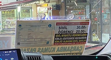 Dolmuşlar Zamlı Tarifeye Geçti!