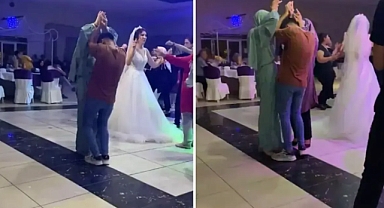 Düğünde Kaydedilen Görüntü Olay Oldu!