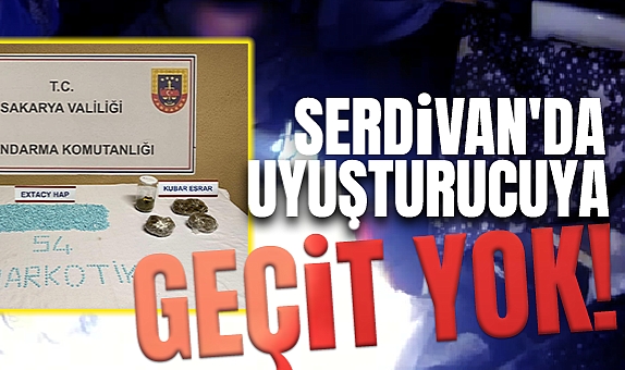Serdivan'da Uyuşturucuya Geçit Yok!