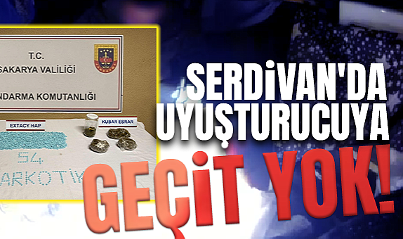 Serdivan'da Uyuşturucuya Geçit Yok!