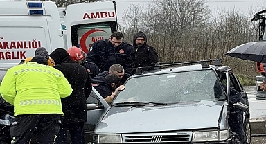 D-100’de Feci Kaza!