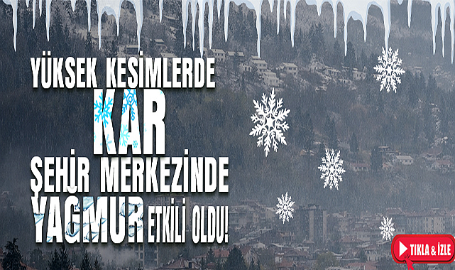 Kar Yağışı Başladı!