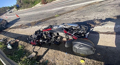 Motosiklette Ölüm Böyle Geldi...