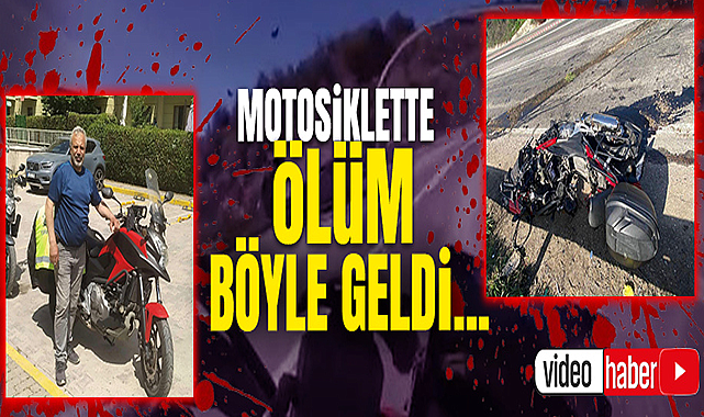 Motosiklette Ölüm Böyle Geldi...