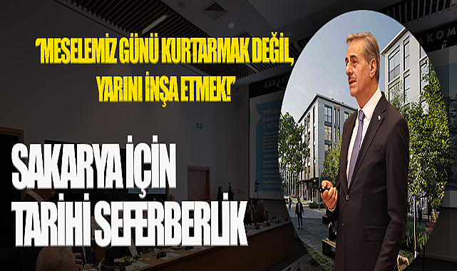 Yusuf Alemdar’dan ‘Yepyeni Bir Şehir Kültürü’ İçin Tarihi Plan “Hep Birlikte Başarmak Zorundayız!”