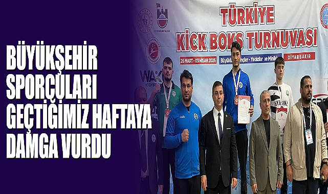 Büyükşehir Sporcuları Geçtiğimiz Haftaya Damga Vurdu