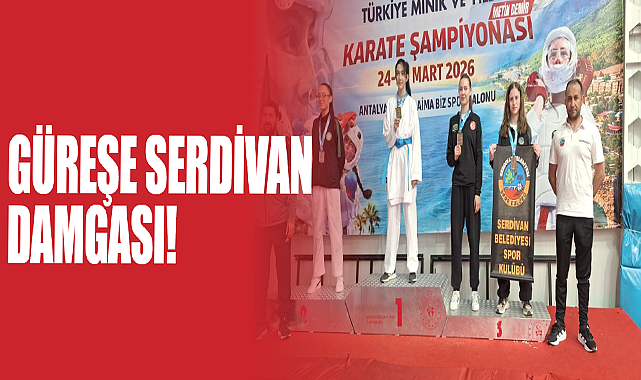 Güreşe Serdivan Damgası!