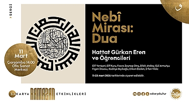Hattın Ve Duanın Buluştuğu Sergi Kapılarını Açıyor