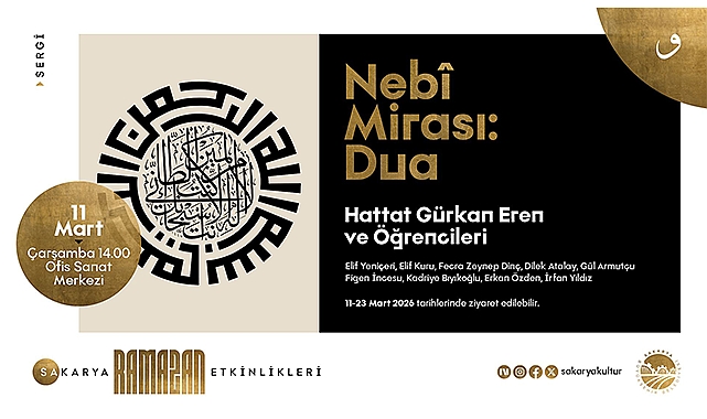 Hattın Ve Duanın Buluştuğu Sergi Kapılarını Açıyor