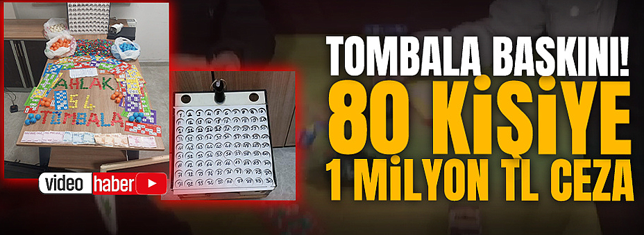 Karasu’da Tombala Baskını: 80 Kişiye 1 Milyon TL Ceza