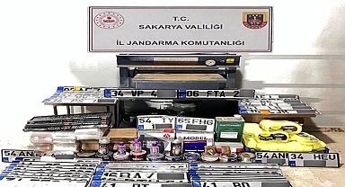 Sahte Plaka Operasyonu: 3 Gözaltı