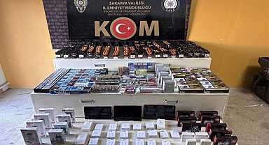 Sakarya'da Kaçakçılık Operasyonu!