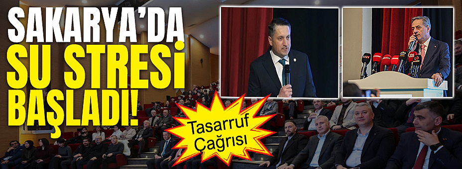 Sakarya’da Tasarruf Çağrısı