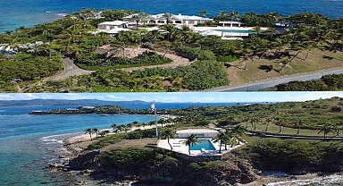 Sakaryalı Gezgin, Gizlice Girdiği Epstein Adasını Dronla Havadan Görüntüledi