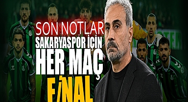 Sakaryaspor İçin Her Maç Final