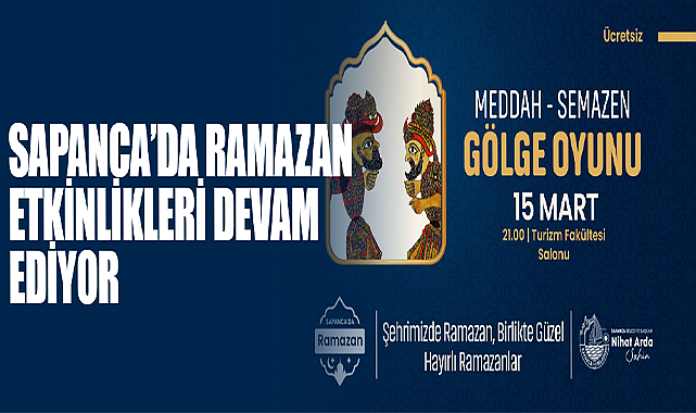 Sapanca’da Ramazan Etkinlikleri Devam Ediyor