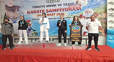 Serdivanlı Sporcu Türkiye Üçüncüsü Oldu