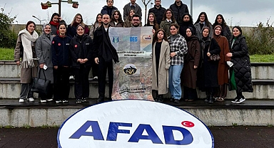 SUBÜ Öğrencileri Afet Bilinci Eğitimi Aldı